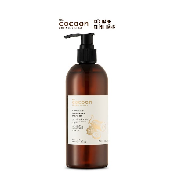 [Mã Coscn12 Giảm 8%] Gel Tắm Bí Đao Cocoon Giúp Giảm Mụn Lưng 310Ml