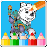 Coloring Games for Paww Patrol Apk