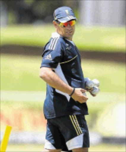 DURBAN, SOUTH AFRICA - DECEMBER 19, Russell Domingo during the South Africa nets session from Sahara Park Kingsmead on December 19, 2012 in Durban, South Africa Photo by Anesh Debiky / Gallo Images