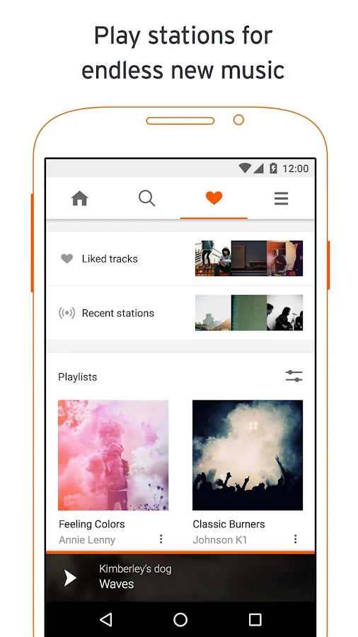   SoundCloud - música e áudio: captura de tela 