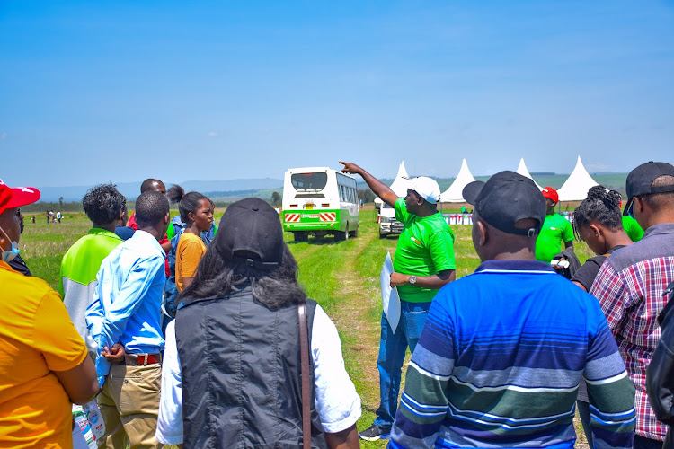 Username Investments Clients During an Open Day in Havanna Estate Nakuru