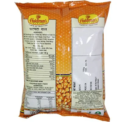 Haldirams Namkeen - Chatpata Dal - 150 gm