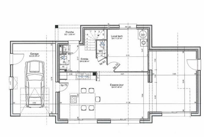  Vente Terrain + Maison - Terrain : 800m² - Maison : 115m² à Yvetot (76190) 