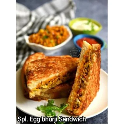 Spl.Egg Burji Sandwich