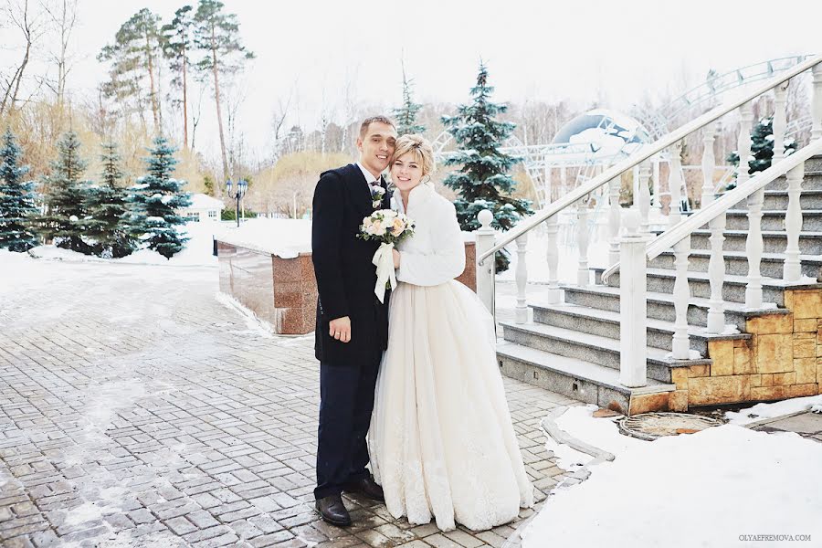 Fotógrafo de bodas Olga Efremova (olyaefremova). Foto del 24 de febrero 2017