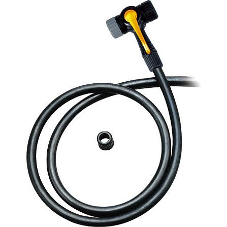 Topeak TwinHead Schrader/Presta Valve Adaptor with 38" Hose