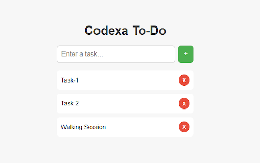 Codexa To-Do screenshot 1