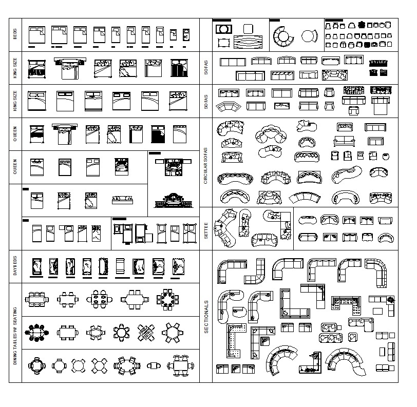 Outdoor Furniture Cad Symbols Free Downloads 106