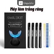 [Mã Bmlt35 Giảm Đến 35K] Máy Tẩy Trắng Răng Unpublic (Kèm 4 Bút Tẩy Trắng)