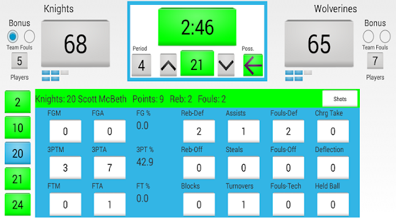 McStats-BBall Free(圖2)-速報App