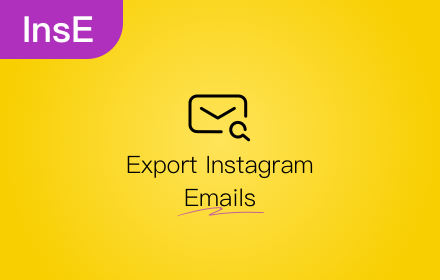 InsE - Instagram email finder & exporter small promo image