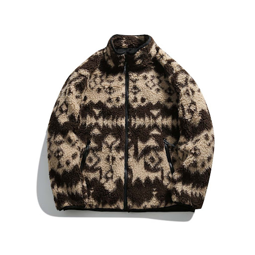Title 5, Mens Winter Trendy Polar Fleece Cotton-padded ...