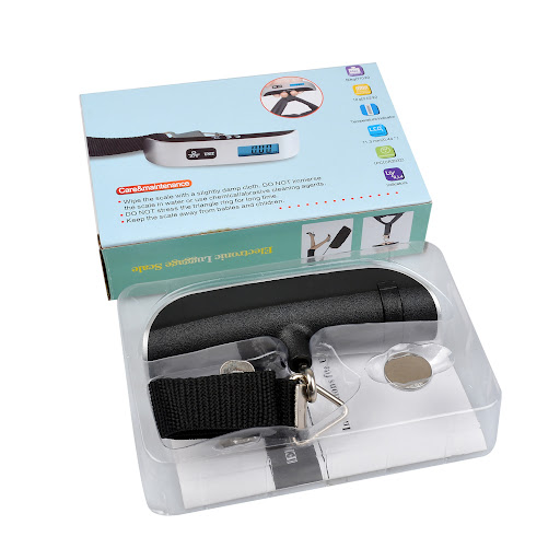 Title 1, T-Shaped Electronic Luggage Scale Express Weigh...