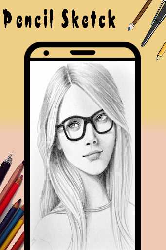 Pencil Photo Sketch - Pencil Drawing Art