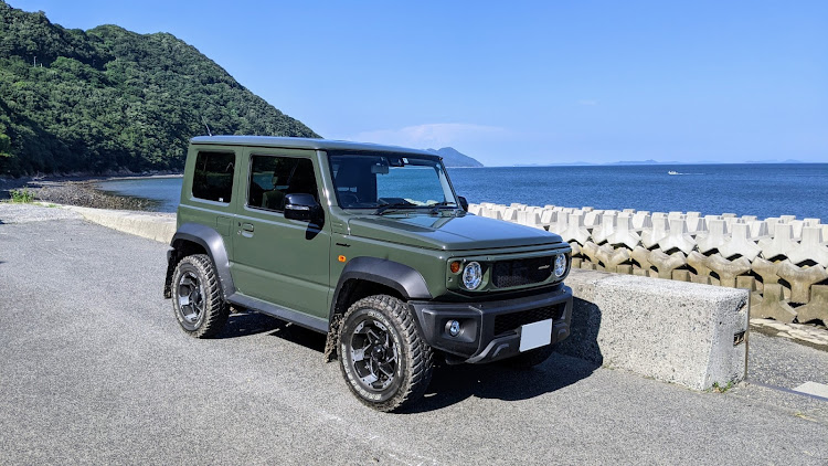 ジムニーシエラのドライブ・オフ会・ZC33S・しまなみ海道・みんなでつくろうホイール図鑑に関するカスタム事例の投稿画像13枚目