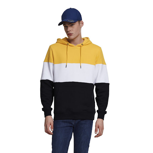 Title 2, Mens hoodie with contrast stitching