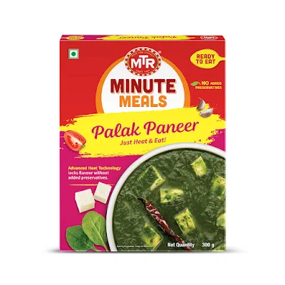 Mtr Ready To Eat Palak Paneer - 300 gm