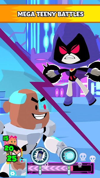 Teeny Titans: Collect & Battle Screenshot Image