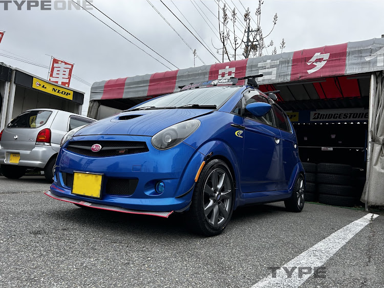R2の純正ホイール流用・R35GT-R風・スタッドレス用ホイール・重いけどデザイン良い・ウインターマックス03に関するカスタム事例の投稿画像1枚目