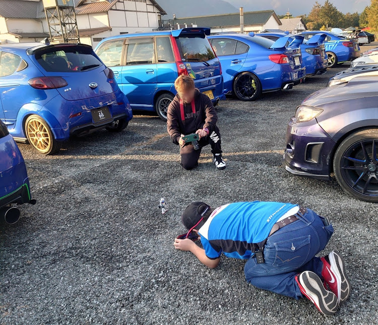 R1の朝霧高原もちやオフ会・SUBARU BOXER東海・白獅子会・俺の昼飯シリーズ・峠ステッカーに関するカスタム事例の投稿画像14枚目