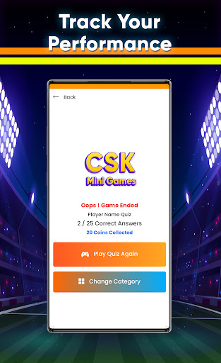 Screenshot CSK 2021 Mini games - Quiz Gam