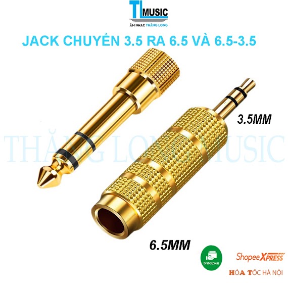 Jack Cắm Chuyển Đổi Tai Nghe Cho Đàn Piano Và Organ Keyboard, Amply, Loa, Mixer, Guitar, Organ...