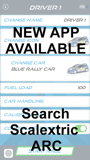 Screenshot APP RACE CONTROL (LEGACY)