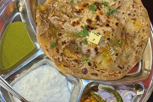 2 Gobi Onion Paratha Combo