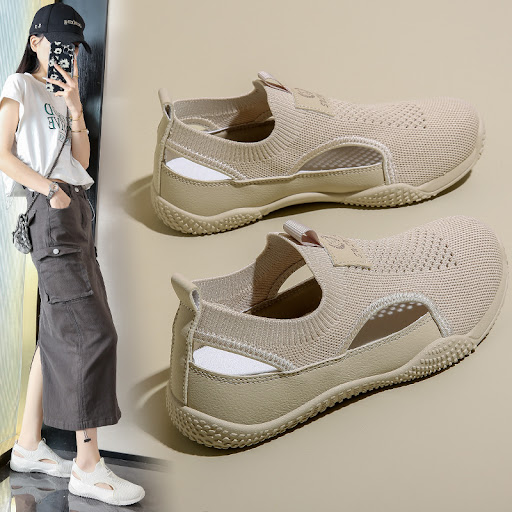 Title 4, Womens Casual Hollow All-matching Flying Woven...