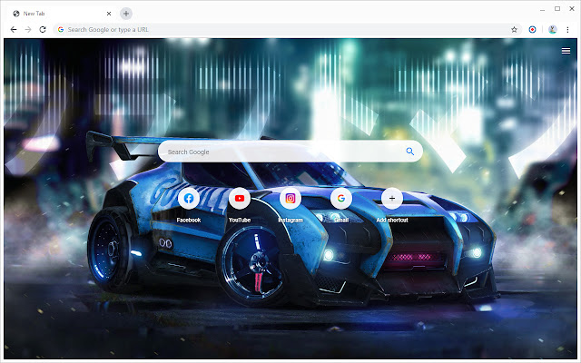 Rocket League Wallpapers New Tab