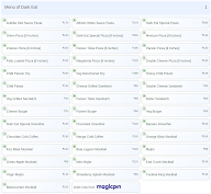Dark Eat menu 1