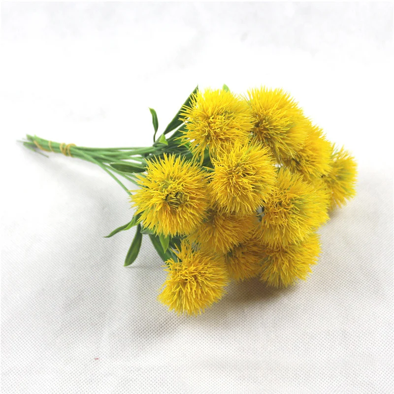 Simulation Dandelion Plastic Flower