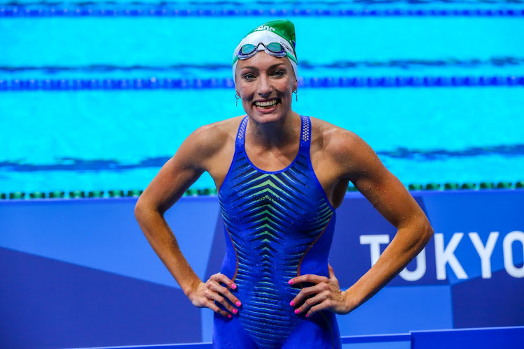 Tatjana Schoenmaker of SA set a new Olympic record in the heats of the women’s 100m breast stroke during the Tokyo 2020 Olympic Games at the Tokyo Aquatics Centre Tokyo, Japan, July 25 2021. Picture: ROGER SEDRES/GALLO IMAGES