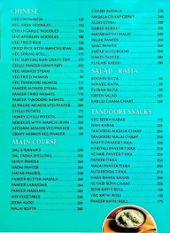 Kanha's menu 6