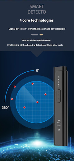 Title 3, Signal Search Anti Spy Camera Detector protects...