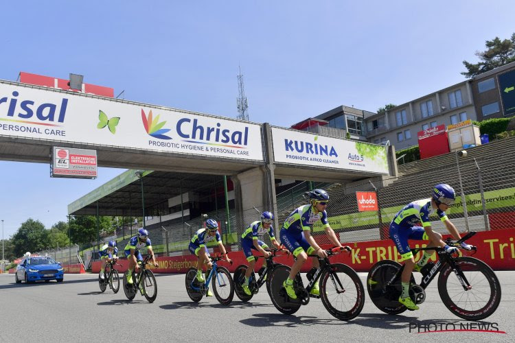 Deze drie jonkies mogen van het grote werk proeven bij Wanty-Groupe Gobert