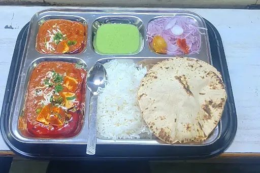 Matar Paneer Thali Combo