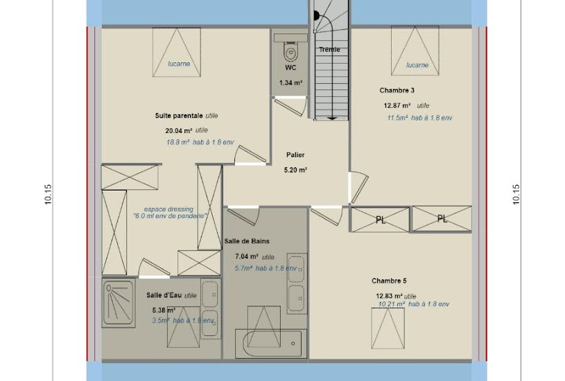  Vente Terrain + Maison - Terrain : 640m² - Maison : 118m² à Montlhéry (91310) 