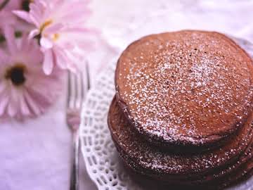 The Best Chocolate Pancakes