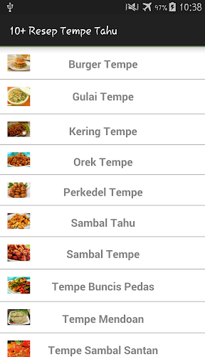 10+ Resep Tempe Tahu