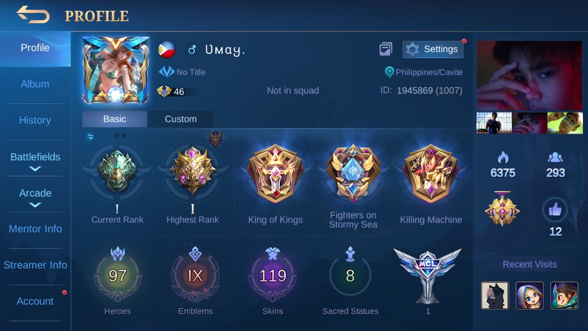 Rank up Mobile Legend (Road to Mythic) by ItsZowo - Gank