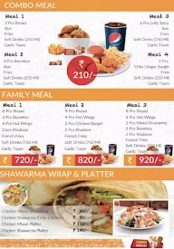 Shawarma Broast menu 3