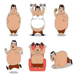 Belly Fat Burn Exercises - Men logo