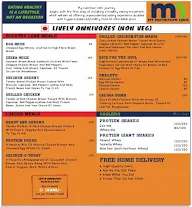 My Nutrition Cafe menu 1