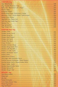 Sada Restro Family Restaurant & Bar menu 3