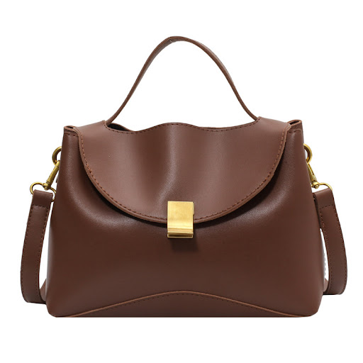 Title 6, Fashion Leather One-shoulder Messenger Flap Bag...