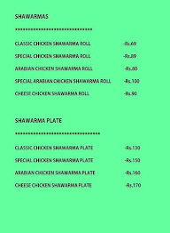 Arab Station menu 2