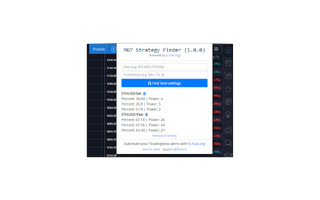 MG7 Strategy Finder