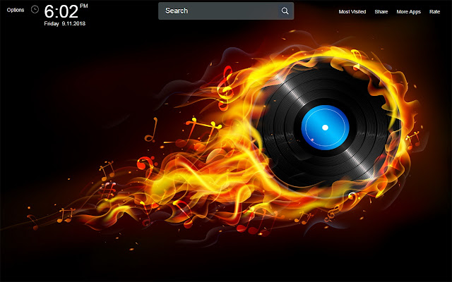 Vinyl Wallpapers Theme New Tab