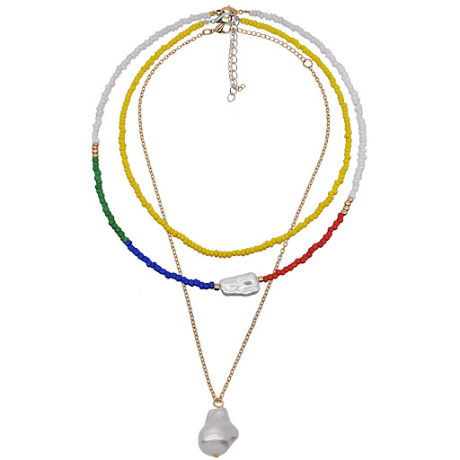 Title 9, Womens handmade multi-layer beaded water drop ...